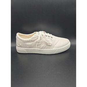 Lucky Brand Womens Katori Sneaker Wind Chime White Nylon Low Top Shoes 8.5M